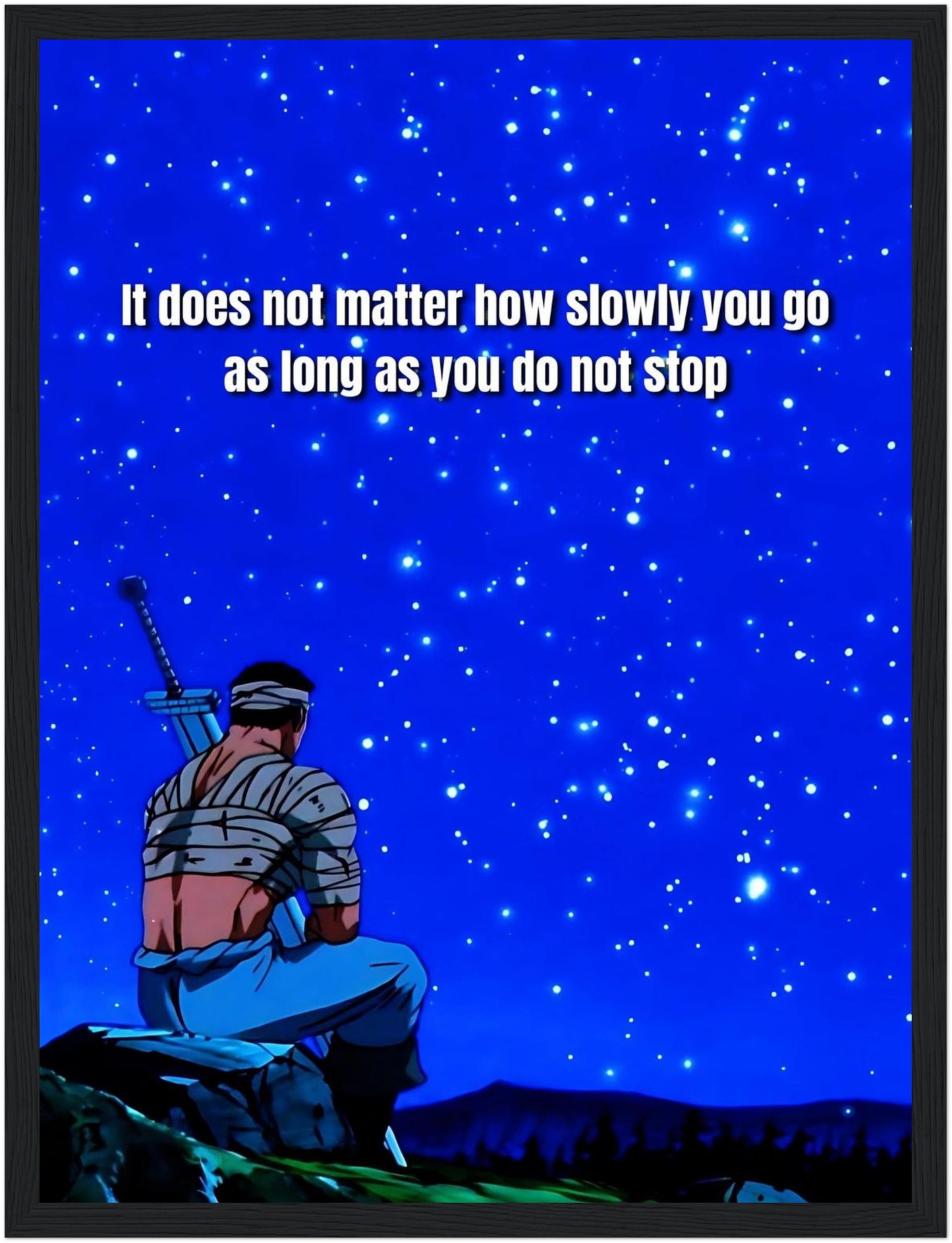 Berserk Guts | Wall Art Motivational Framed Poster - Premium Quality Art