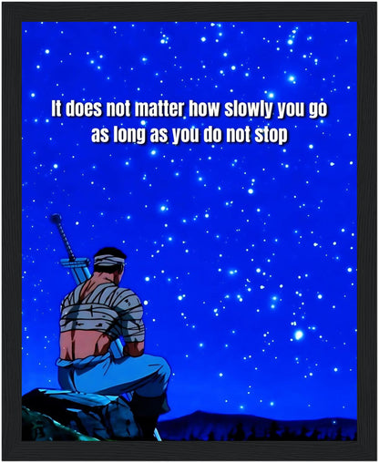 Berserk Guts | Wall Art Motivational Framed Poster - Premium Quality Art